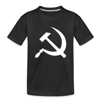 Communisme (V) - T-shirt bio Premium Enfant - noir - Devant