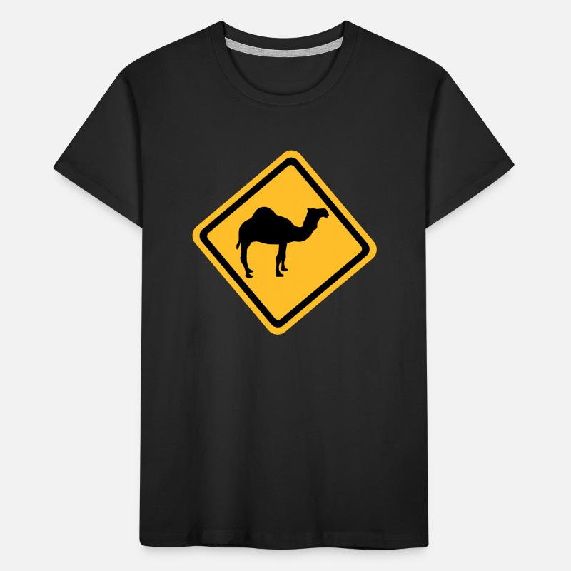 Kamel Kinder Premium Bio T-Shirt