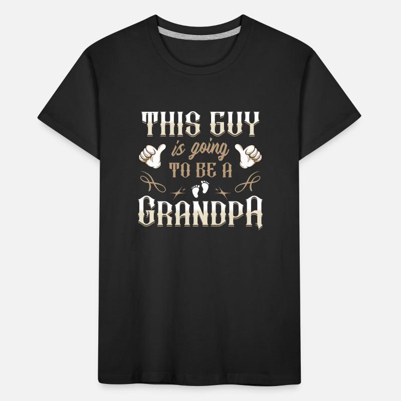 Dieser Kerl Wird Ein Opa Cooler Großvater Kinder Premium Bio T-Shirt