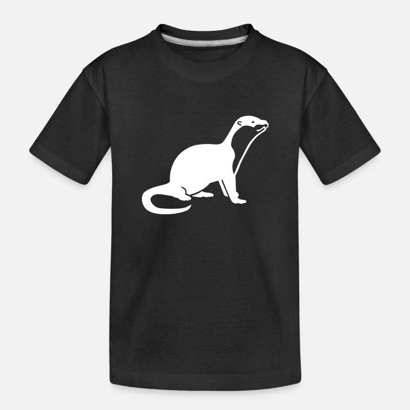 Loutre - T-shirt bio Premium Enfant - noir