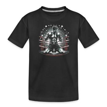 Boxeur - T-shirt bio Premium Enfant - noir - Devant