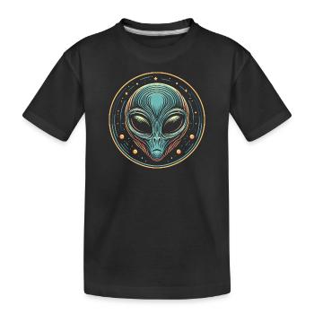 Alien - T-shirt bio Premium Enfant - noir - Devant