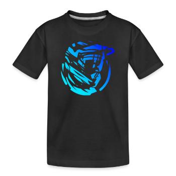Vélo de montagne Cyclisme Vélo de montagne Cyclisme - T-shirt bio Premium Enfant - noir - Devant