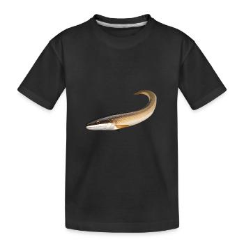 Anguille - T-shirt bio Premium Enfant - noir - Devant