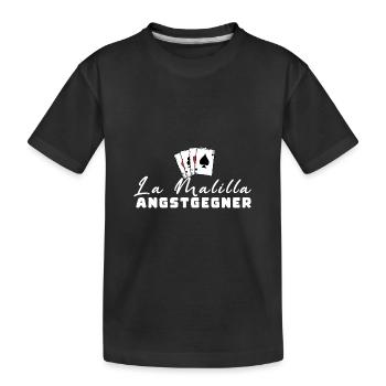 La Malilla Fear Adversaire - T-shirt bio Premium Enfant - noir - Devant