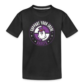 Fantômes - T-shirt bio Premium Enfant - noir - Devant