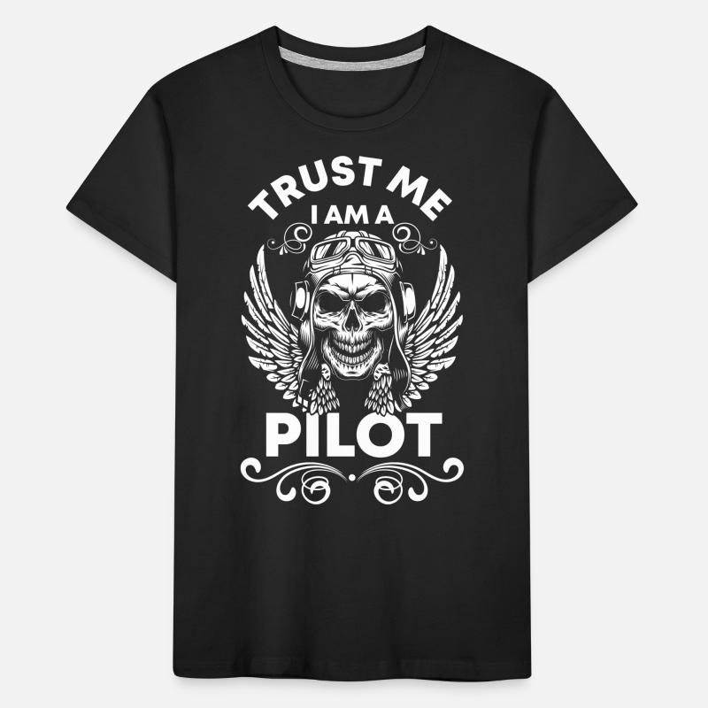 Flying Glider Aviation Kids' Premium Organic T-Shirt