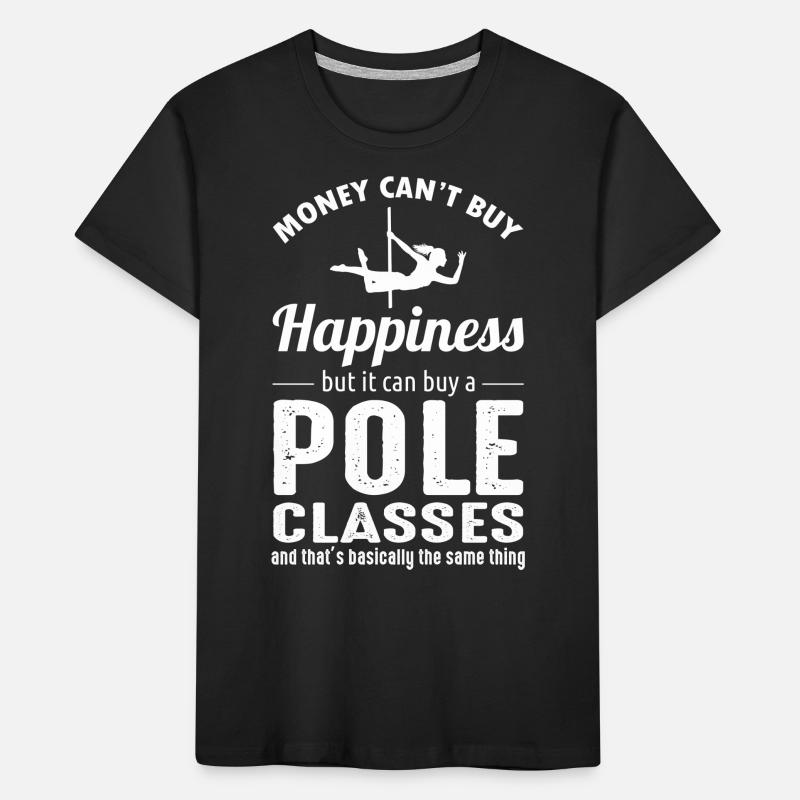 Pole Sport Dance Dancer Competition Acrobatics Kids' Premium Organic T-Shirt