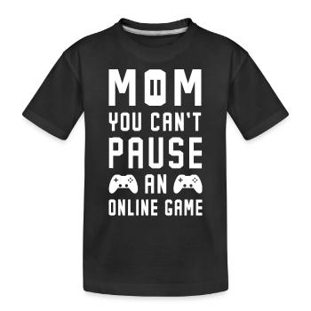 Lustige Videospiele Zitat Online-Spiel - Kinder Premium Bio T-Shirt - Schwarz - Vorne