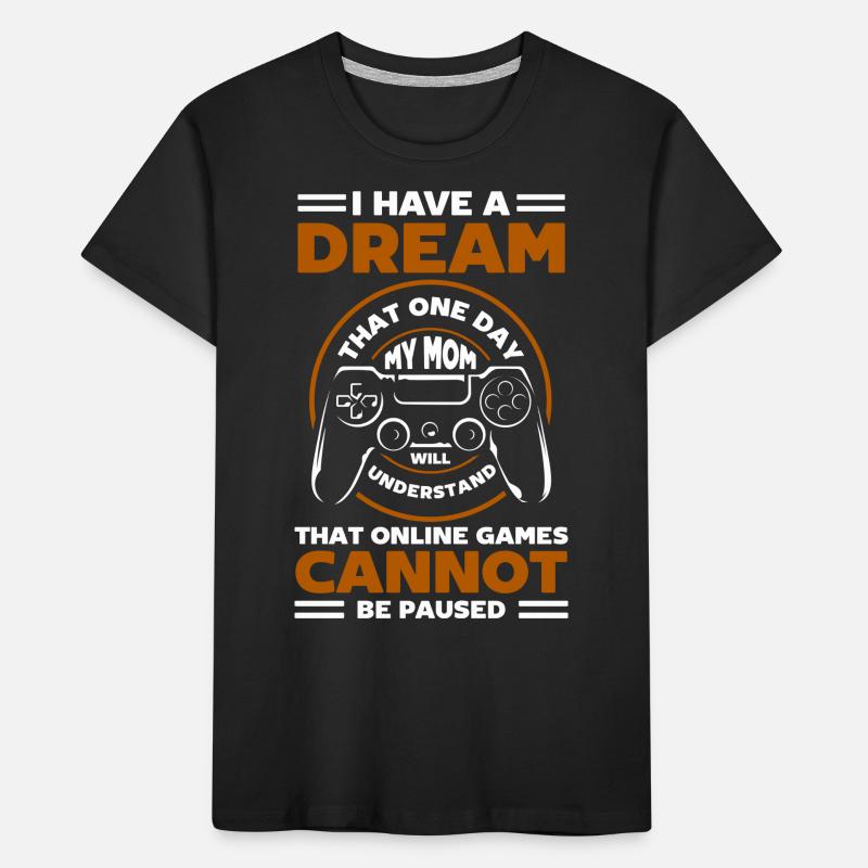 Nerd Console Gambler Controller Kids' Premium Organic T-Shirt