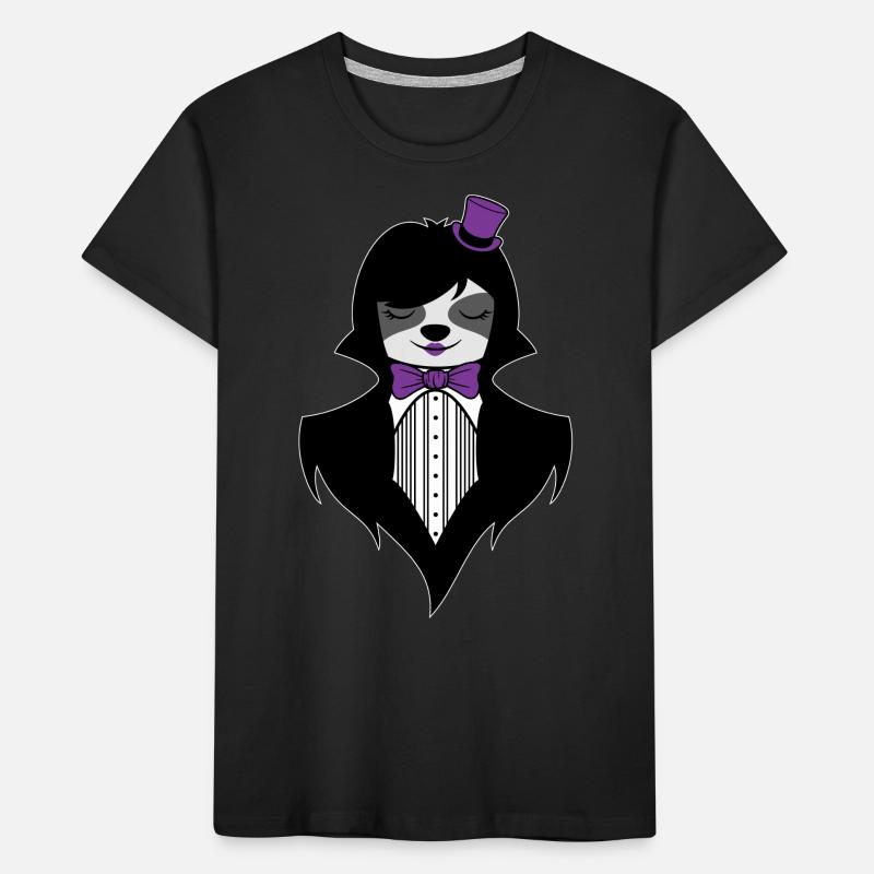 GOTHIC SLOTH GOTH SLOTH GOTHIC AESTHETICS Kids' Premium Organic T-Shirt