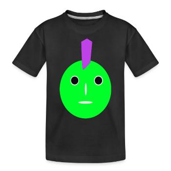 Punk - Kids' Premium Organic T-Shirt - black - Front