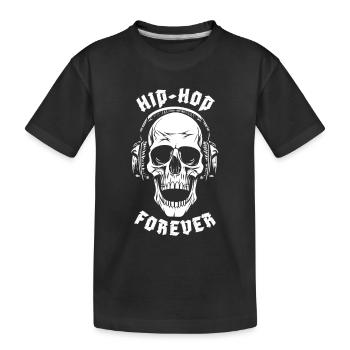 HIP-HOP POUR TOUJOURS - T-shirt bio Premium Enfant - noir - Devant