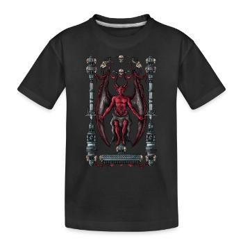Projet sans titre - T-shirt bio Premium Enfant - noir - Devant