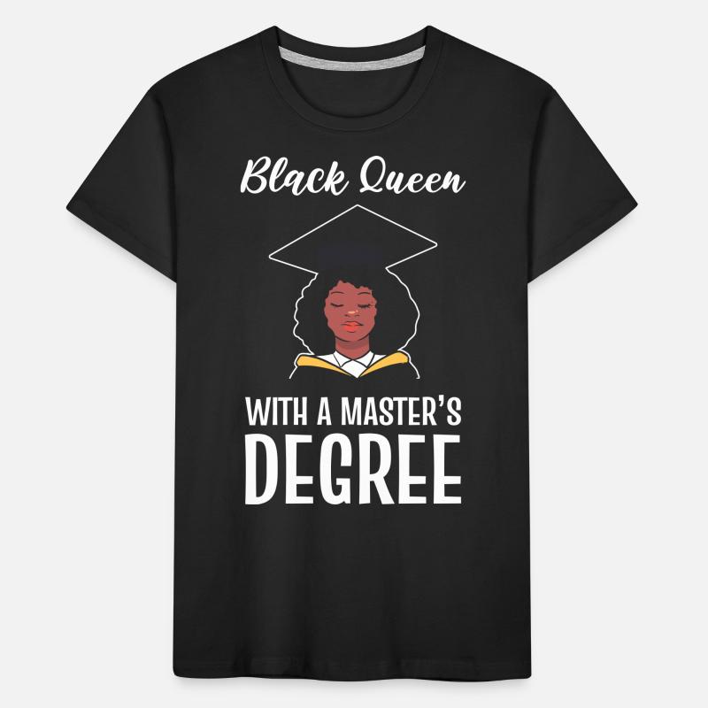 Master Studium Abschlussfeier Kinder Premium Bio T-Shirt