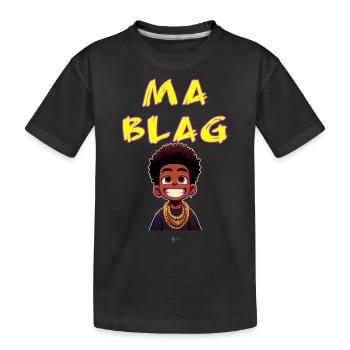 RUN MA BLAG - T-shirt bio Premium Enfant - noir - Devant