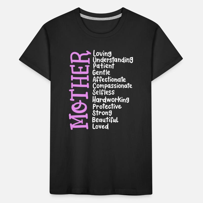 Mutter Muttertag Kinder Premium Bio T-Shirt