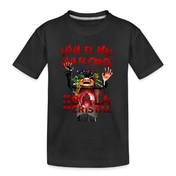 Die Hexen-Panne - es lebe das Böse, es lebe das Kapital - Kinder Premium Bio T-Shirt - Schwarz - Vorne
