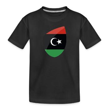 Libye - T-shirt bio Premium Enfant - noir - Devant