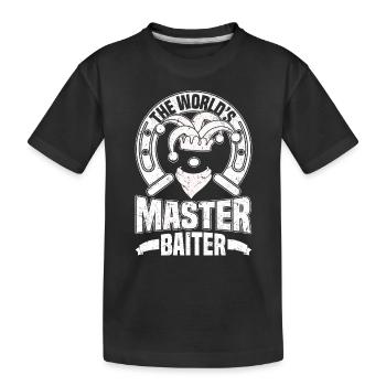 Rodeo Clown - Kinder Premium Bio T-Shirt - Schwarz - Vorne