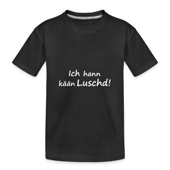 Saarländer Saarländisch Saar Saarland Geschenk - Kinder Premium Bio T-Shirt - Schwarz - Vorne
