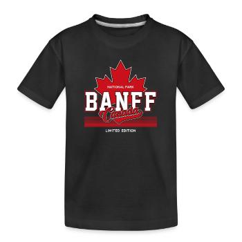 Banff, Canada - T-shirt bio Premium Enfant - noir - Devant