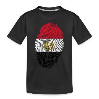 Égypte - T-shirt bio Premium Enfant - noir - Devant