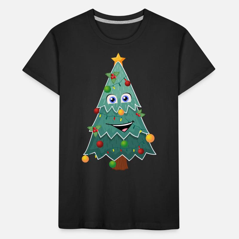 Happy Christmas Tree Kids' Premium Organic T-Shirt