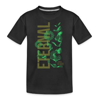 Eternal Streetwear - Kinder Premium Bio T-Shirt - Schwarz - Vorne