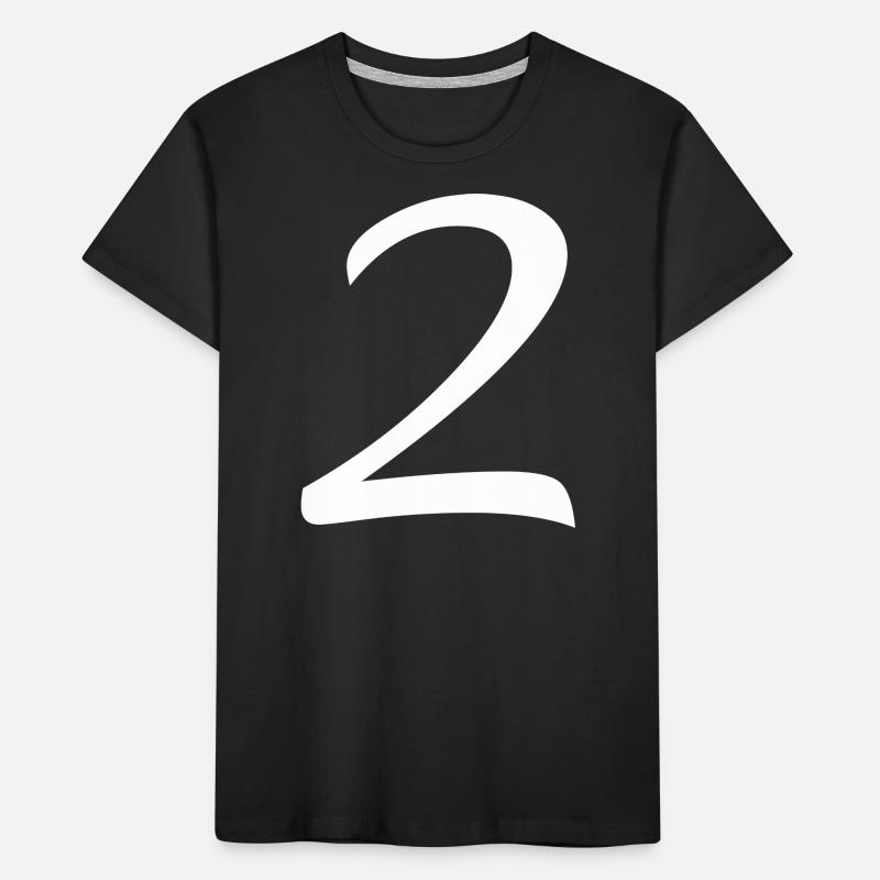 2 T-shirt bio Premium Enfant