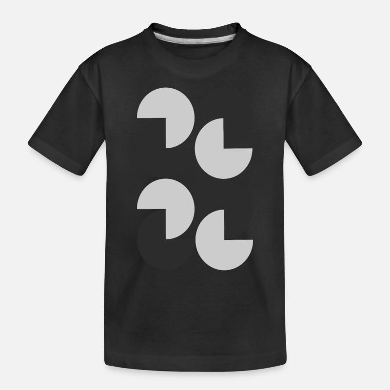 Abstraction - T-shirt bio Premium Enfant - noir