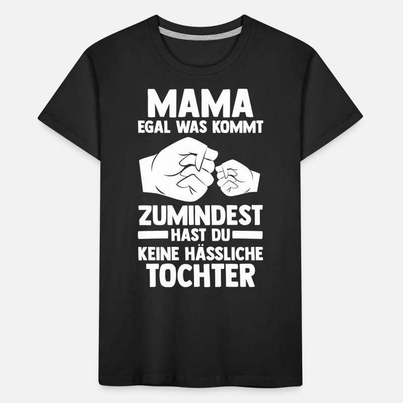 Tochter Muttertag Mutter Mama Kinder Premium Bio T-Shirt
