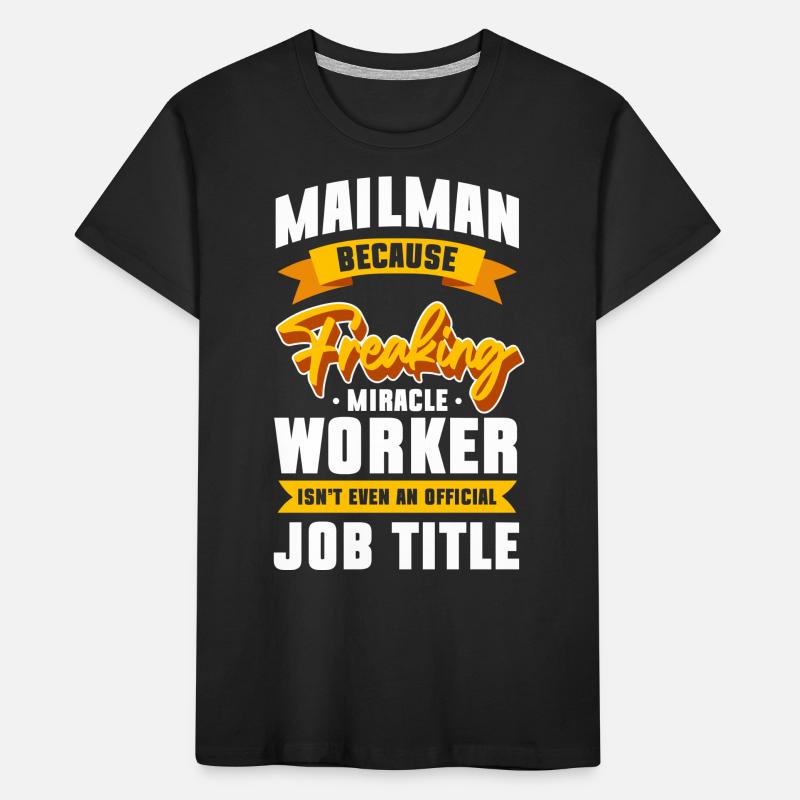 Postman Package Work Kids' Premium Organic T-Shirt