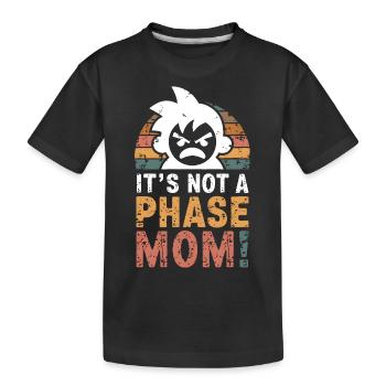 Ce n’est pas une phase maman ! Emo Goth Alternative - T-shirt bio Premium Enfant - noir - Devant