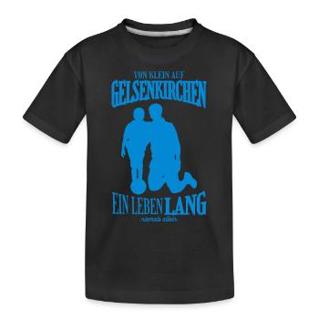 Cadeau Gelsenkirchen Football Tradition - T-shirt bio Premium Enfant - noir - Devant