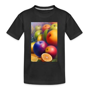 Fruit - T-shirt bio Premium Enfant - noir - Devant