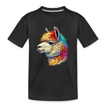 Alpaga - T-shirt bio Premium Enfant - noir - Devant