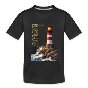 AHOI ! Marin - T-shirt bio Premium Enfant - noir - Devant