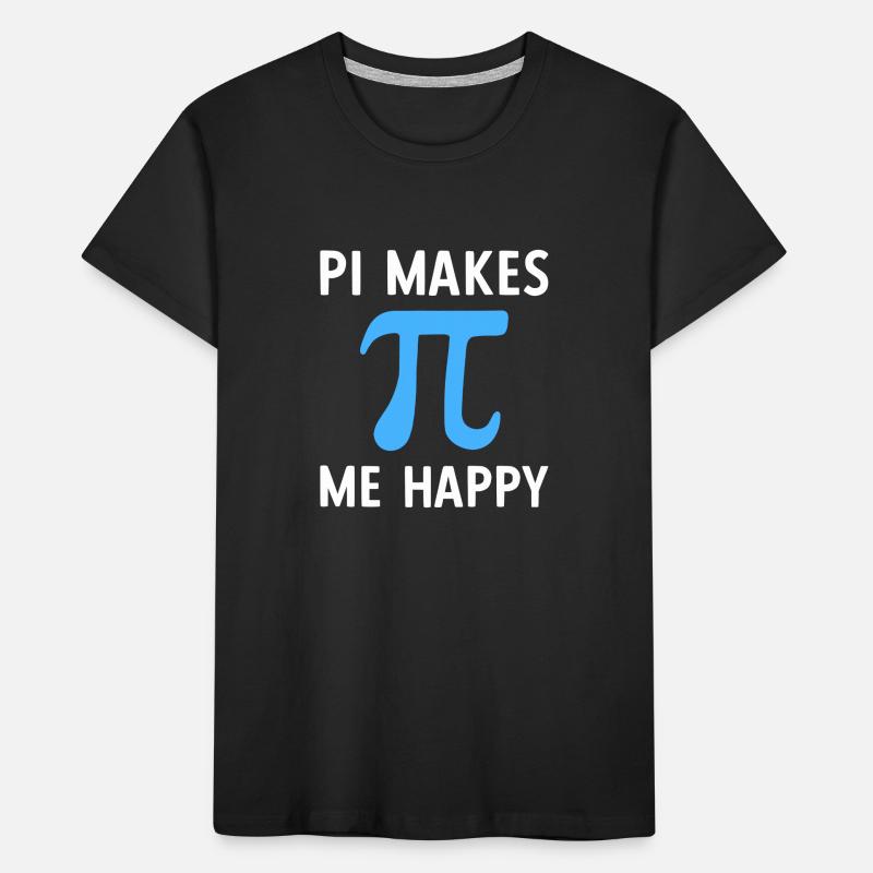 Math Pi me rend heureux Pi T-shirt bio Premium Enfant