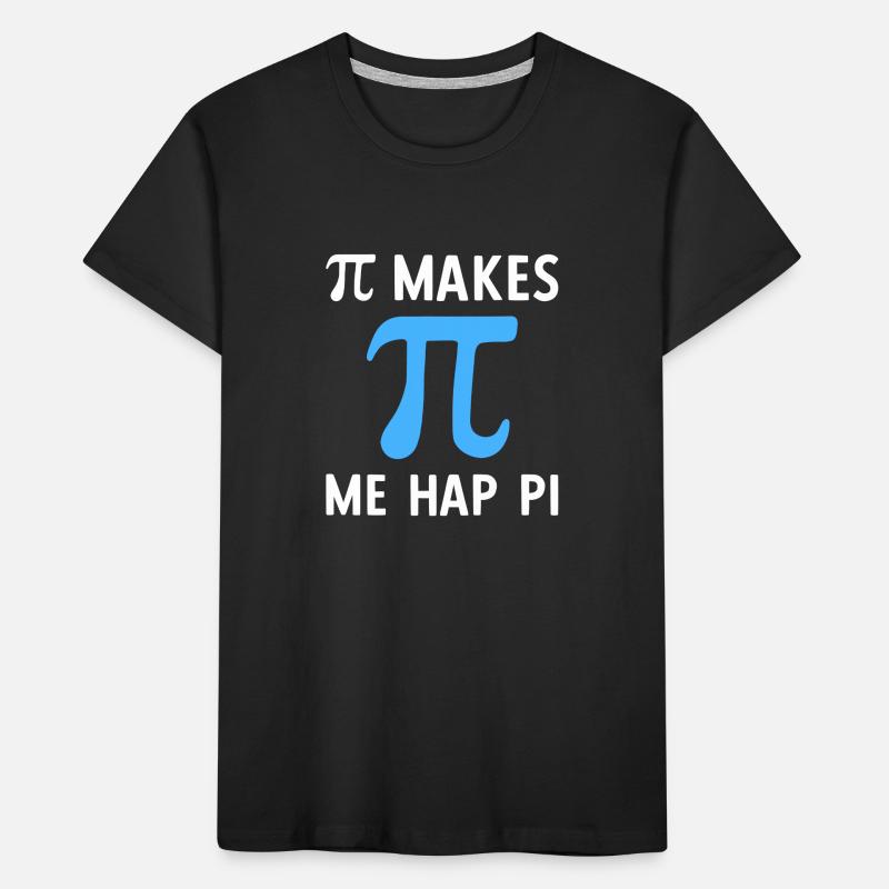 Math Pi me rend heureux Pi T-shirt bio Premium Enfant