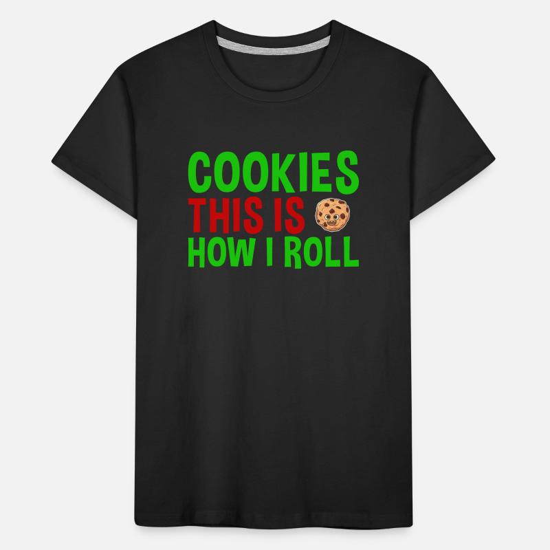 Cuisson C’est comme ça que je roule biscuit T-shirt bio Premium Enfant