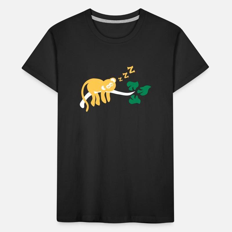 sleeping_monkey Kids' Premium Organic T-Shirt