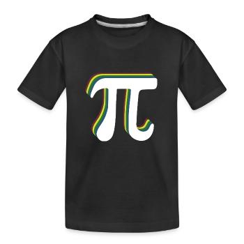 Math Pi symbole Pi - T-shirt bio Premium Enfant - noir - Devant