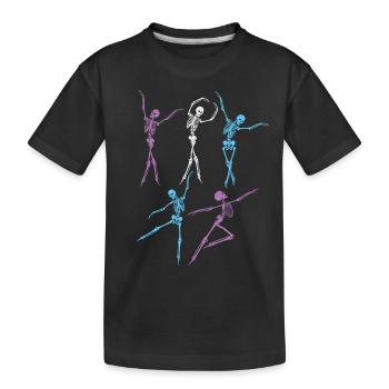 Soirée dansante - T-shirt bio Premium Enfant - noir - Devant