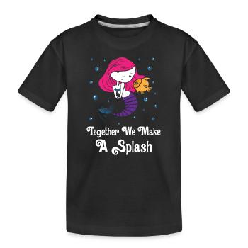 Ensemble, nous faisons sensation - T-shirt bio Premium Enfant - noir - Devant
