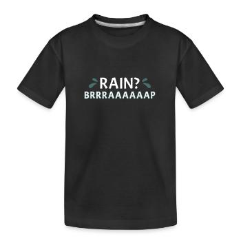 Regimber? Brrraaaaaap Kayak en eau vive - T-shirt bio Premium Enfant - noir - Devant