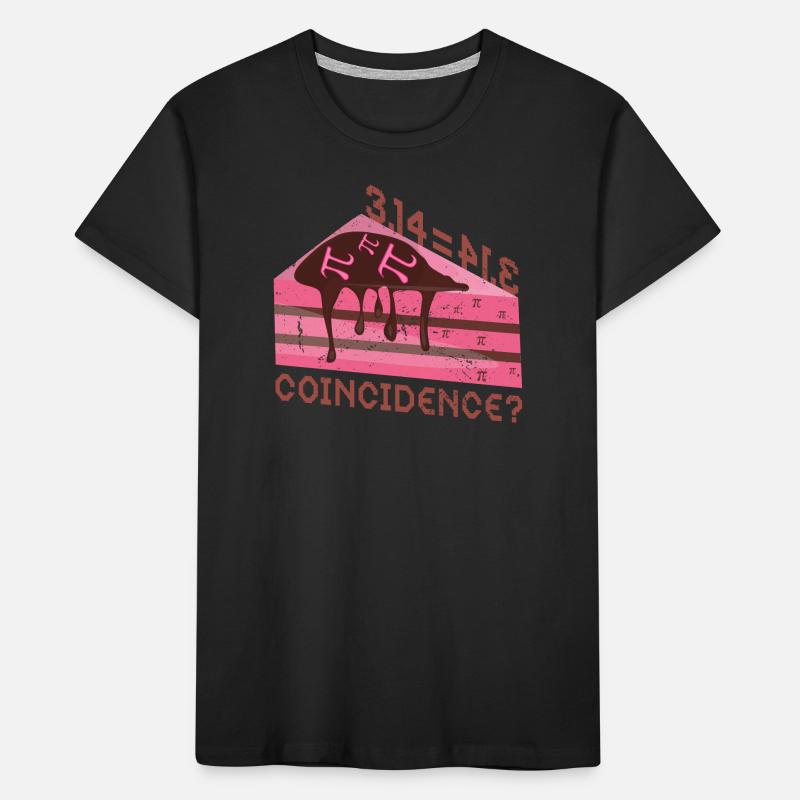 Math 3,14 = Pie - Coincidence? Pi Kinder Premium Bio T-Shirt