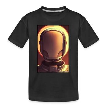 Robot Future Technology Science Android - T-shirt bio Premium Enfant - noir - Devant