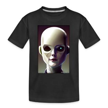 Robot Future Technology Science Android - T-shirt bio Premium Enfant - noir - Devant