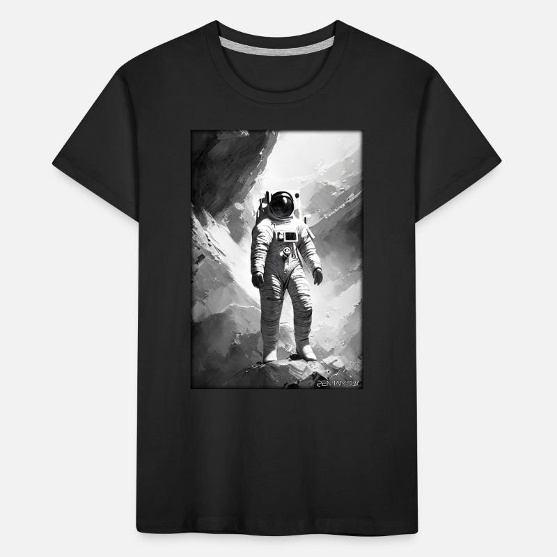 Astronaut Future Sci-Fi Technology Kids' Premium Organic T-Shirt